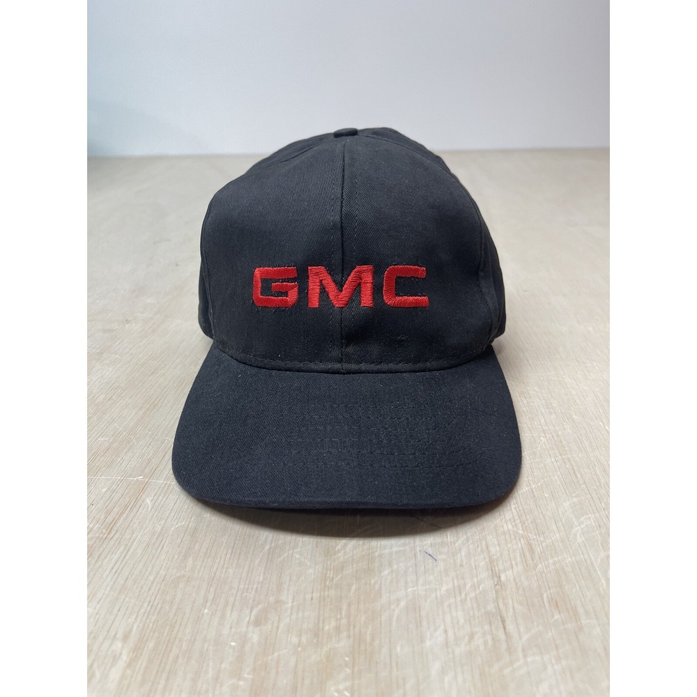Swingster USA GM Baseball Cap Black Embroidered Ajustable Vintage‎